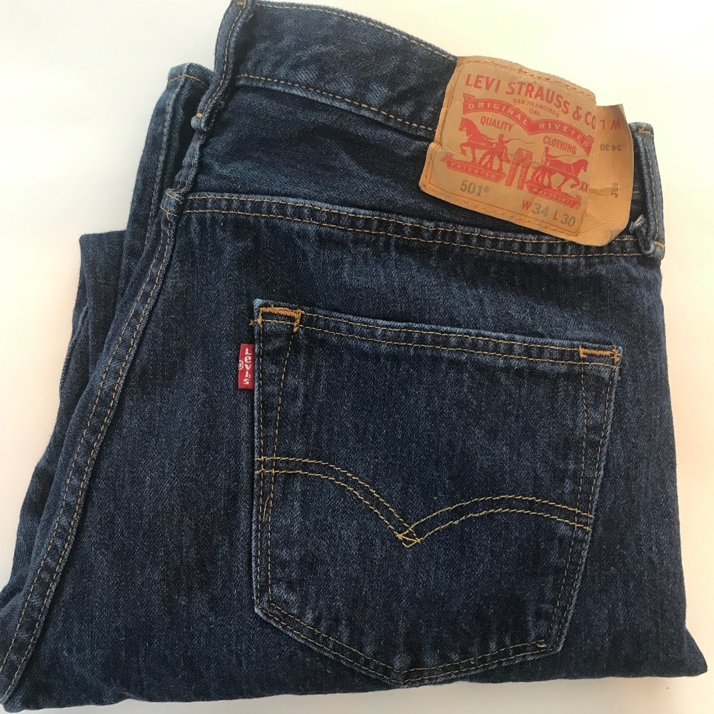 Levis 501 Jeans Men's 34 x 30